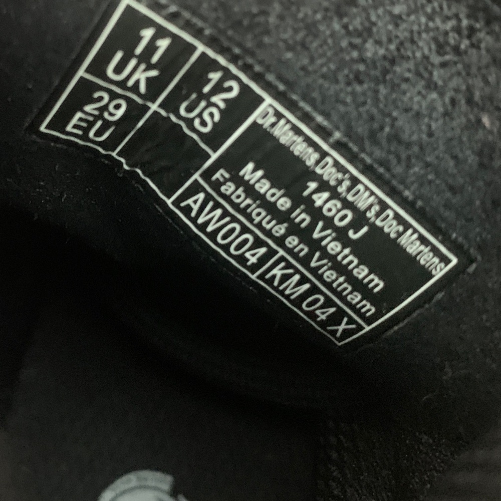 Dr. Martens 1460 Boot - Kids' Size US 12 UK 11 - Picture 12 of 12